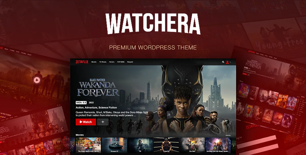 WatchEra - Streaming Platform Wordpress Themes