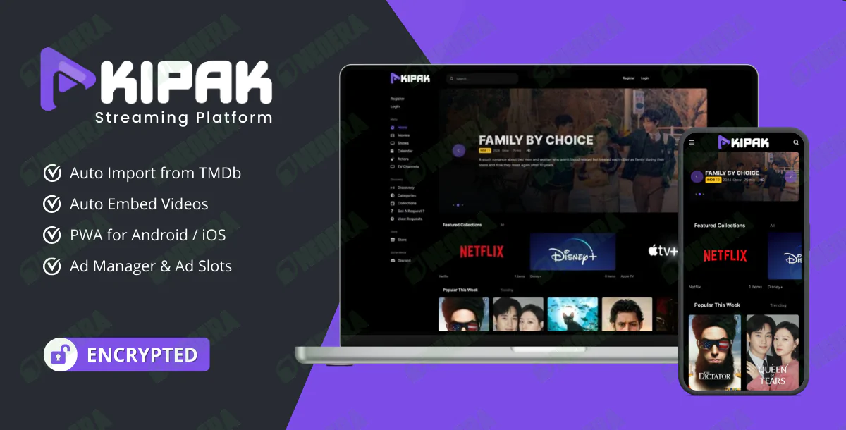 Kipak - Streaming Movies and TV Series Platform