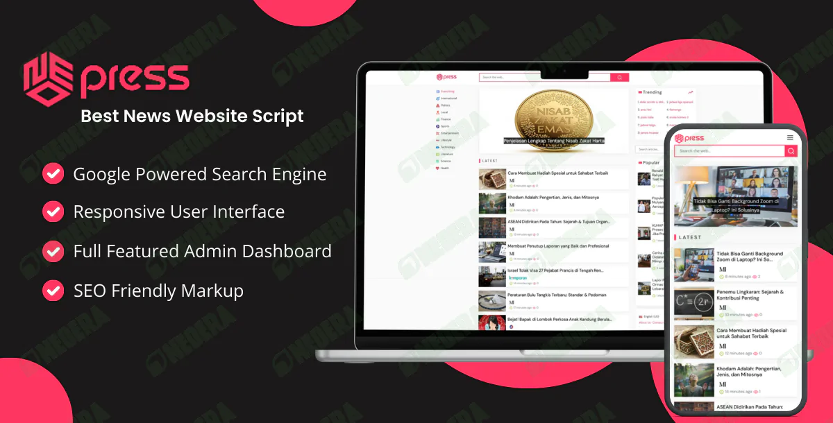 NeoPress - News Agregator with Search Engine