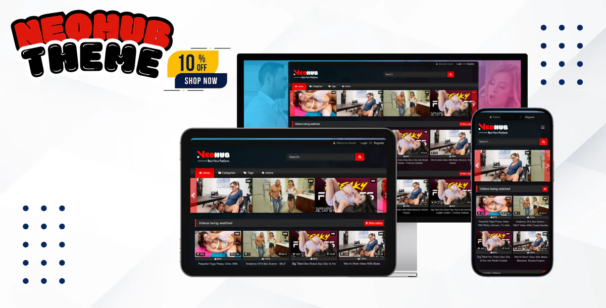 NeoHub - Adult Wordpress Theme