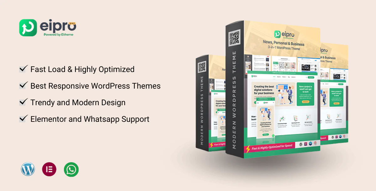 eiPro - News, Personal and Business WordPress Themes